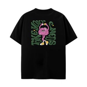 T-shirt Oversized TAKE YOUR MEDS