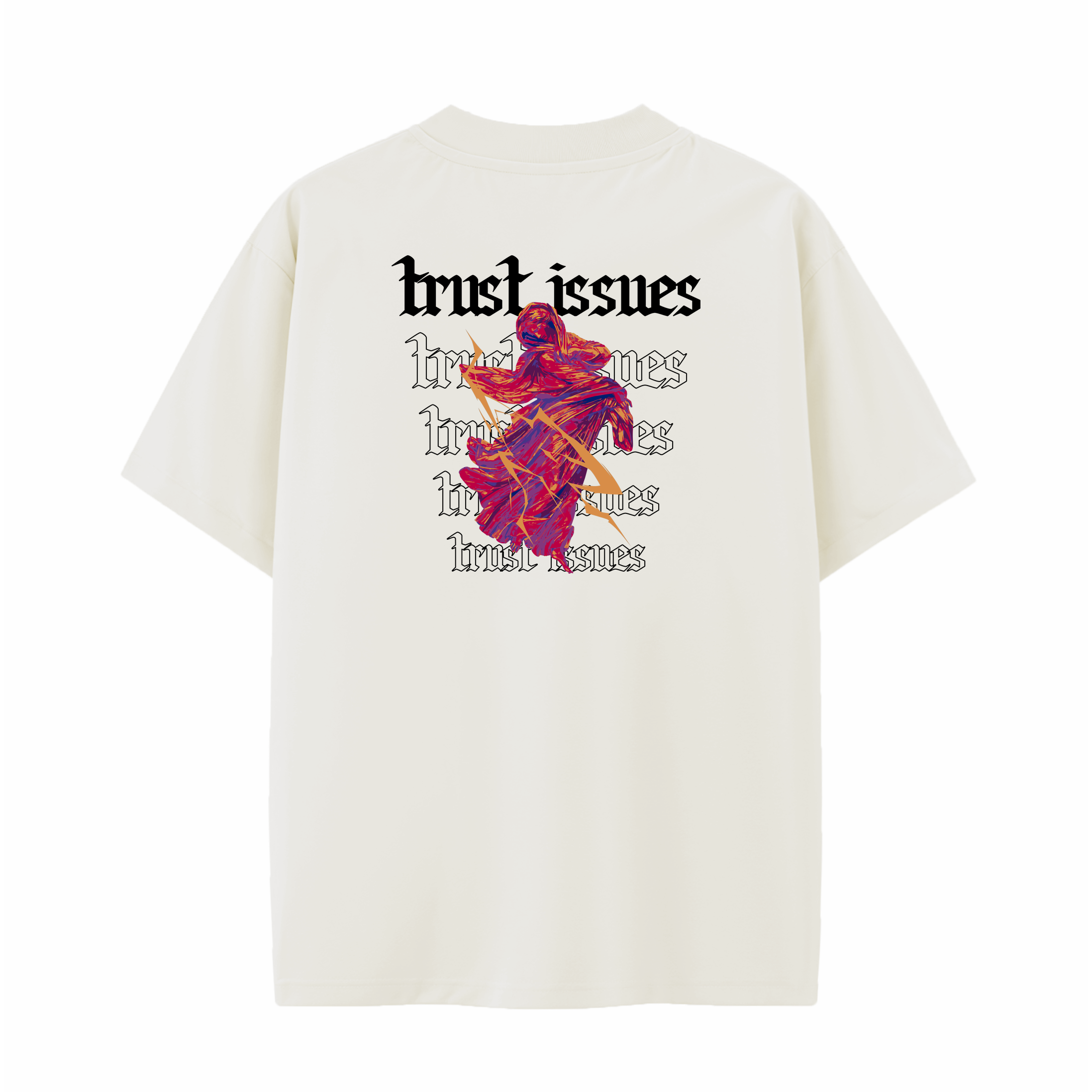 T-shirt Oversized TRUST ISSUES
