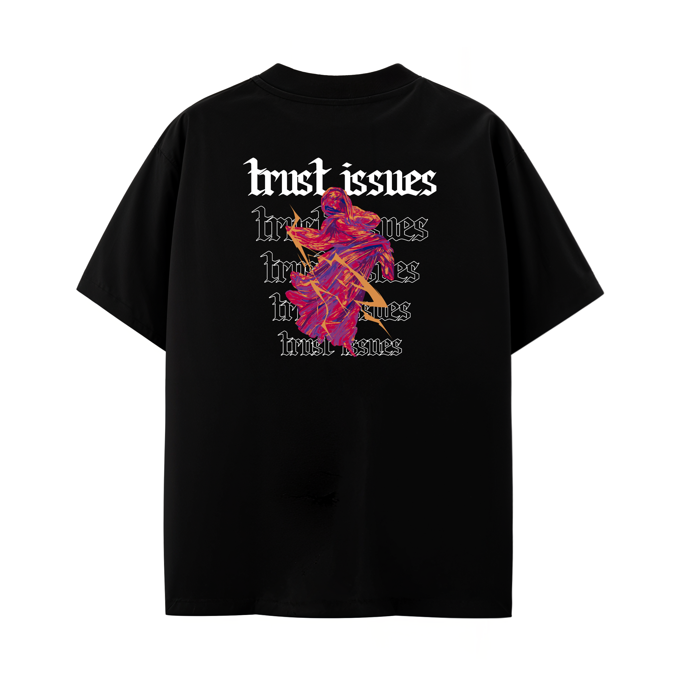 T-shirt Oversized TRUST ISSUES