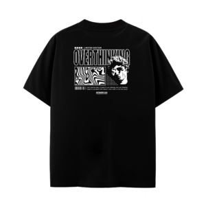 T-shirt Oversized OVERTHINKING