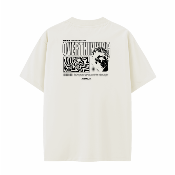 T-shirt Oversized OVERTHINKING