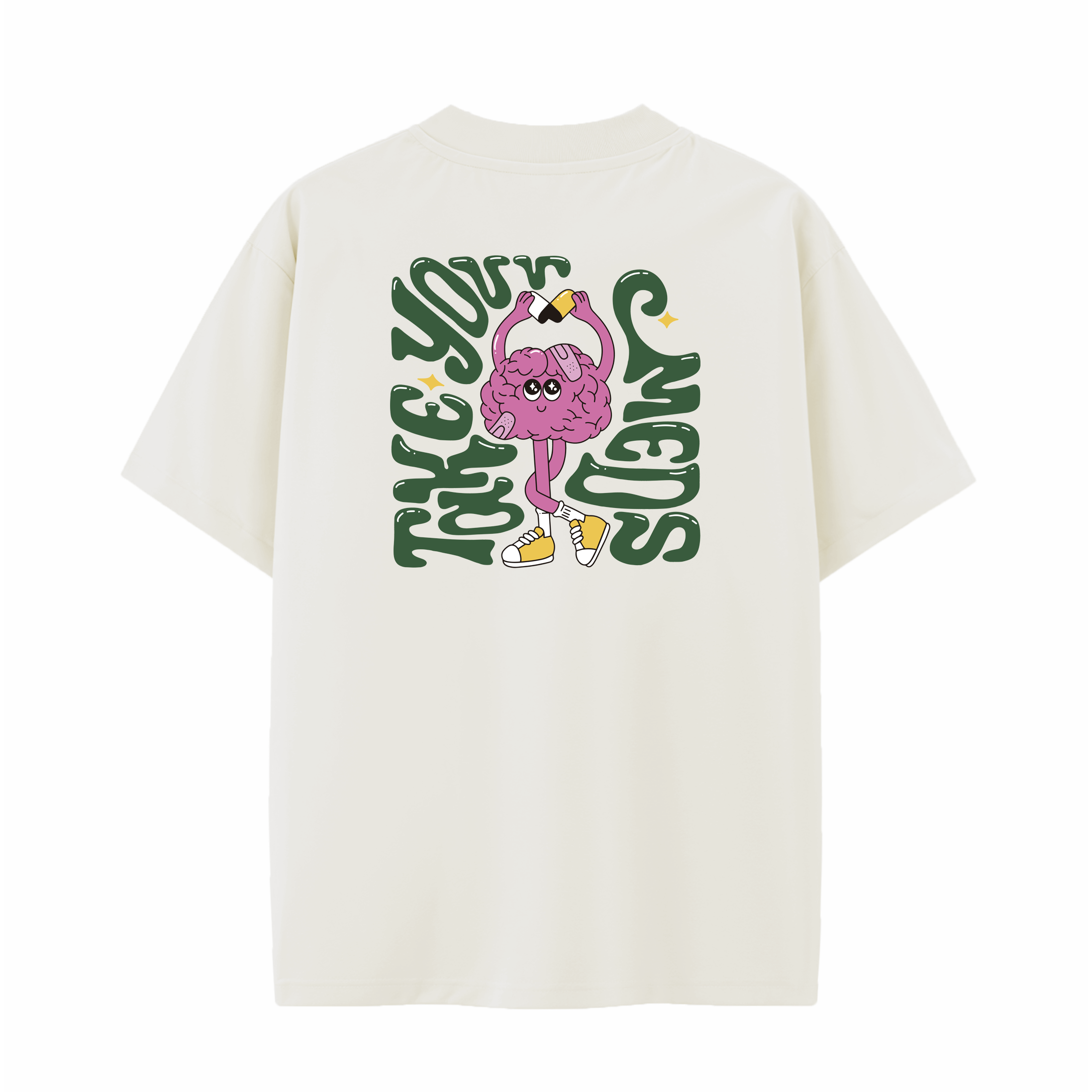 T-shirt Oversized TAKE YOUR MEDS